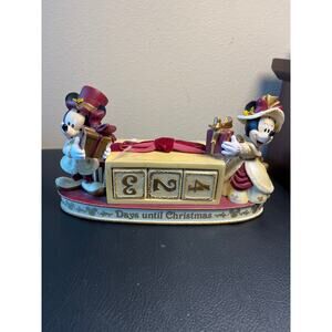 Victorian, Disney, Mickey and Minnie Christmas countdown